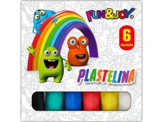 PLASTELINA 6 KOL. FUNxJOY