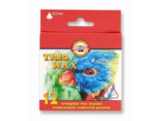 KIN KREDKI TRIO WAX AKWARELOWE 8252/1 12 KOL. 8, 2 MM