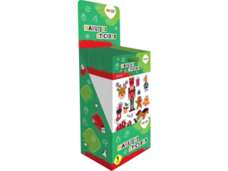 Naklejki EFFECT-Xmas- BOX1, 50 szt, 10x20cm, Happy Color