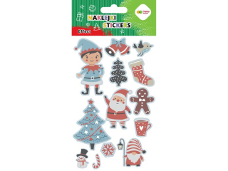 Naklejki EFFECT-Xmas Blue, 10x20cm, Happy Color [opakowanie=5szt]