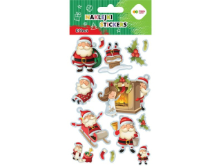 Naklejki EFFECT-Santa, 10x20cm, Happy Color [opakowanie=5szt]