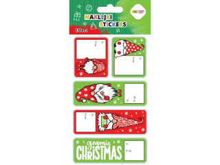 Naklejki EFFECT-Gnome Tag, 10x20cm, Happy Color [opakowanie=5szt]