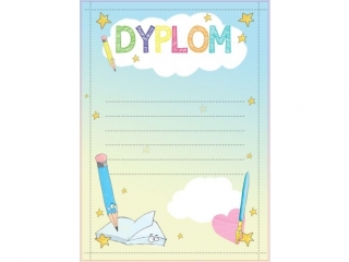 DYPLOMY DZIECIĘCE MAGICZNY OŁÓWEK