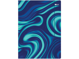 Teczka kartonowa z gumk, Magic Sky, 24x31cm, Happy Color [opakowanie=10szt]