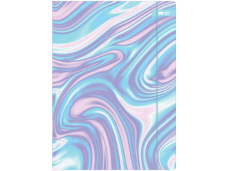 Teczka kartonowa z gumk, Pastel Twist, 24x31cm, Happy Color [opakowanie=10szt]