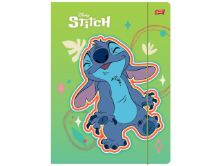 Teczka z gumk� A4 300 g/m2 STITCH [opakowanie=10szt]