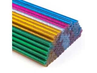 Klej do pistoletu na gorco, brokatowy, 11mm x 200mm, 1 kg, Happy Color