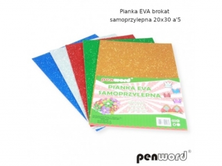 PIANKA EVA BROKAT SAMOPRZYLEPNA 20X30 a5 [opakowanie=szt]