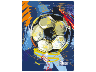 Teczka z gumk� A4 300 g/m2 MATCH BALL [opakowanie=10szt]