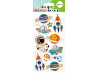 Naklejki 3D FANCY - Cosmos Dream, 90x210 mm, Happy Color | DOSTPNE NA POCZTKU LISTOPADA [opakowanie=5szt]