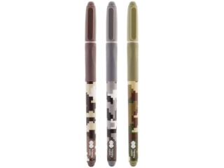 D�ugopis wymazywalny Moro Style, 0.5mm, niebieski, display 40 szt., Happy Color