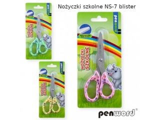 NOYCZKI SZKOLNE NS-7 BLISTER [opakowanie=24szt](SZPSH)