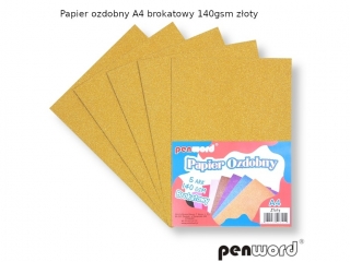 PAPIER OZDOBNY A4 140gsm ZOTY a5