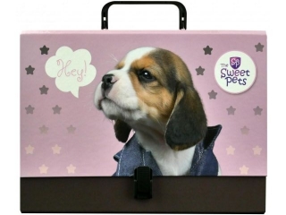 TECZKA Z RĄCZKĄ - WALIZECZKA - PIES THE SWEET PETS