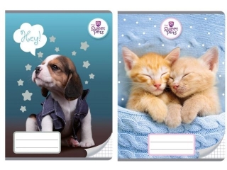 ZESZYT A5/32k. Kratka THE SWEET PETS (opakowanie=10szt)