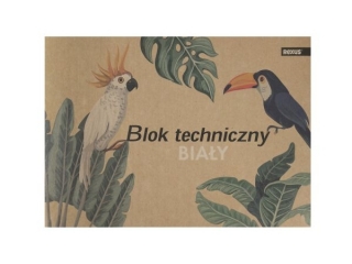 BLOK TECHNICZNY A4/10 KARTEK BIAY KRAFT [opakowanie=10szt]