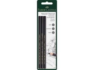 PITT WGIEL W OWKU 3 SZT. BLISTER FABER-CASTELL [opakowanie=10szt]