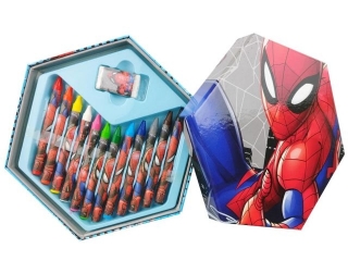 Zestaw heksagonalny 51 elementw Spider Man