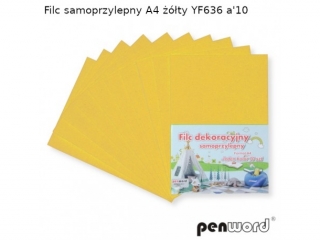 FILC SAMOPRZYLEPNY A4 ŻÓŁTY YF636 a10