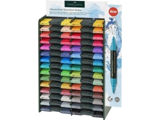 PISAKI AKWARELOWE DWUSTRONNE A. DURER DISPLAY 120 SZT. FABER-CASTELL