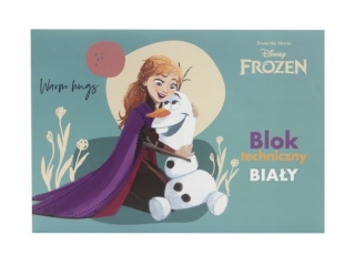 BLOK TECHNICZNY BIAY A4/10k. / FROZEN [opakowanie=10szt]