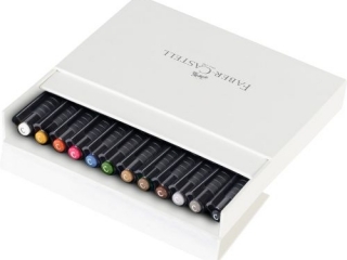 PITT ARTIST PEN C ZESTAW DO KALIGRAFII 12 KOL. STUDIO BOX FABER-CASTELL