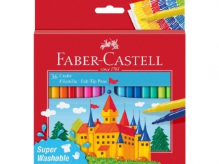 FLAMASTRY ZAMEK 36 KOL. OP. KARTONOWE FABER-CASTELL