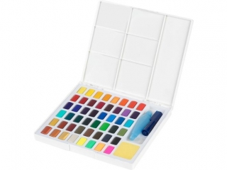 FARBY AKWARELOWE CS W KOSTKACH 48 KOL. PLASTIKOWE OPAKOWANIE FABER-CASTELL