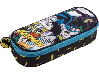 PIÓRNIK SZKOLNY Z KLAPKĄ / BATMAN