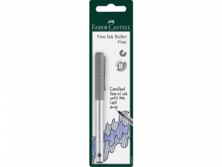 CIENKOPIS KULKOWY FREE INK 0, 7MM CZARNY BLISTER FABER-CASTELL