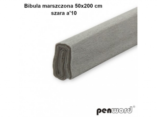 BIBUA MARSZCZONA 50x200cm SZARA a10 (SZPSH)