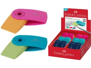 GUMKA SLEEVE MINI KOLORY TREND FABER- CASTELL [opakowanie=24szt]