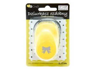 DZIURKACZ OZDOBNY 2, 5 CM KOKARDKA
