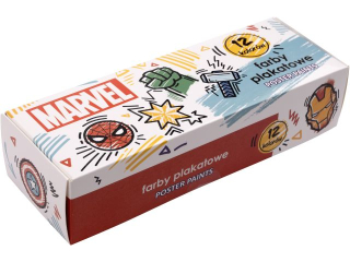 FARBY PLAKATOWE 12kol. 20ml / AVENGERS