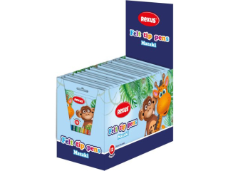 MAZAKI 12kol. w kartoniku / REXUS KIDS
