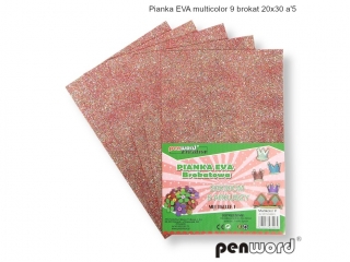 PIANKA EVA MULTICOLOR .9 BROKAT 20X30 a5