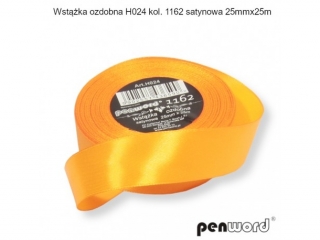 WSTKA OZDOBNA H024 KOL. 1162 SATYNOWA 25mmx25m
