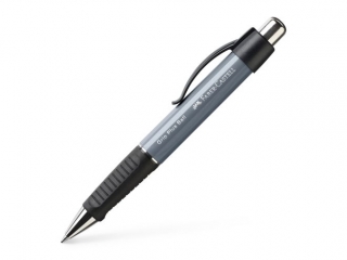 DŁUGOPIS GRIP PLUS 1407 STONE GREY FABER-CASTELL [opakowanie=5szt]