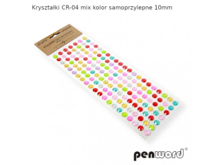 KRYSZTAKI CR-04 MIX KOLOR SAMOPRZYLEPNE10mm