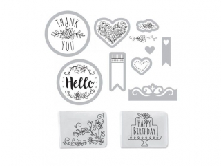 MASZYNA TNCO - WYTACZAJCA - SIZZIX SIDEKICK  (WHITE x GREY) - ZESTAW STARTOWY