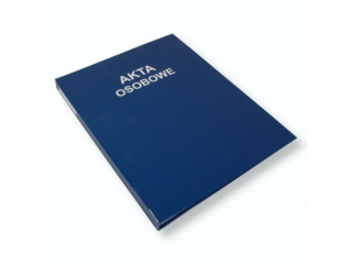 TECZKA T2 AKTA OSOBOWE NIEBIESKA