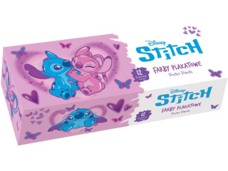 FARBY PLAKATOWE 12kol. 20ml / STITCH - PINK