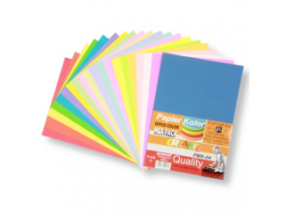 PAPIER OFFICE COLOR A4/500 STANDARD + PASTEL+FLUO 20 KOLOR�W PMK-04