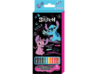 KREDKI O��WKOWE TR�JK�TNE 12kol. / STITCH - BLACK