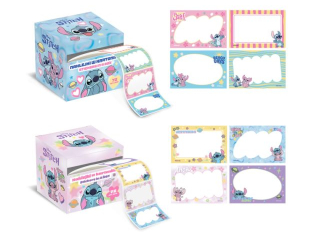 NAKLEJKI W KARTONIKU 72szt. / STITCH