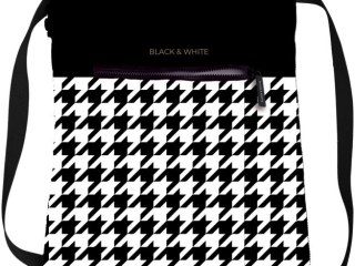 WORKO-PLECAK / BLACKxWHITE - PEPITKA