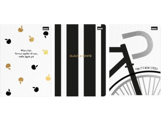 ZESZYT A4/60k. Kratka / BLACKxWHITE [opakowanie=5szt]