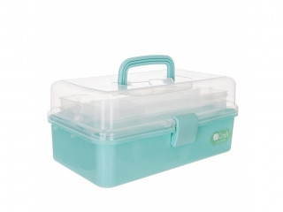 ORGANIZER - KUFEREK ROZKŁADANY, MINT, 33 X 20 X 14, 5 CM