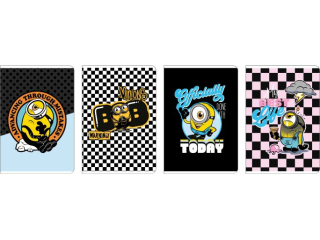 ZESZYT A5/60k. Kratka / MINIONKI [opakowanie=5szt]