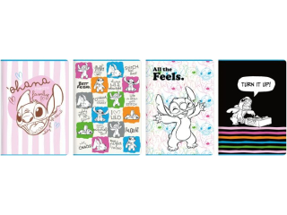 ZESZYT A5/60k. Linia / STITCH [opakowanie=5szt]